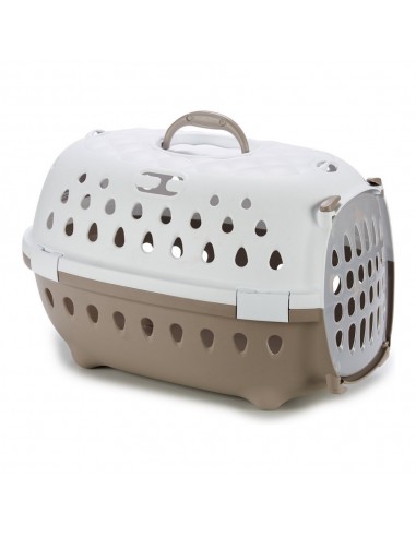 Cage de Transport Beige Plastique (50 x 34 x 34 cm)