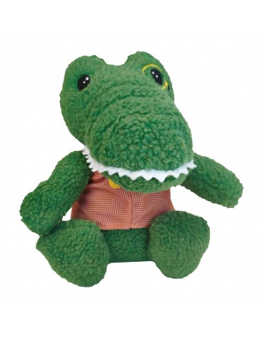 Jouet pour chien en peluche Gloria Buky Crocodile Vert