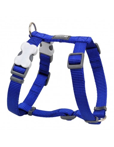 Harnais pour Chien Red Dingo Lisse 25-39 cm Bleu foncé