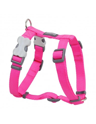 Harnais pour Chien Red Dingo Lisse 25-39 cm Fuchsia