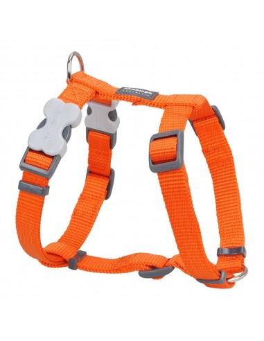 Harnais pour Chien Red Dingo Lisse 25-39 cm Orange