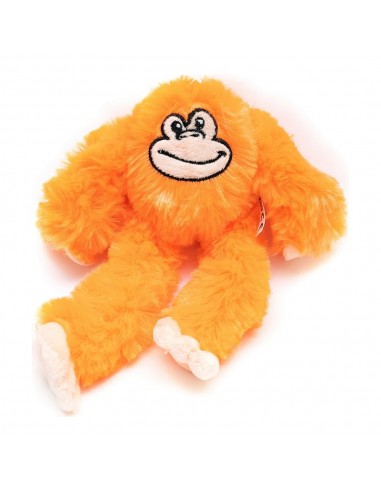 Jouet pour chien en peluche Gloria Kikazaru Singe Orange