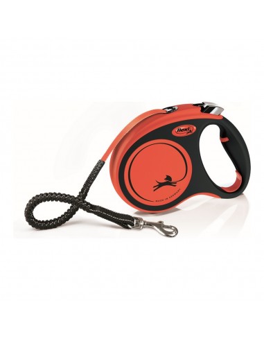 Laisse pour Chien Flexi XTREME 5 m Orange Taille M