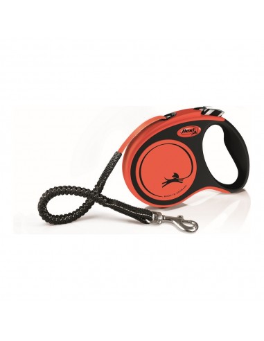 Laisse pour Chien Flexi XTREME 5 m Orange Taille S