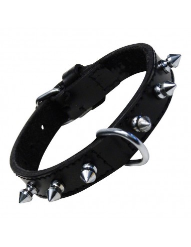 Collier pour Chien Gloria Noir Clous (50 cm)