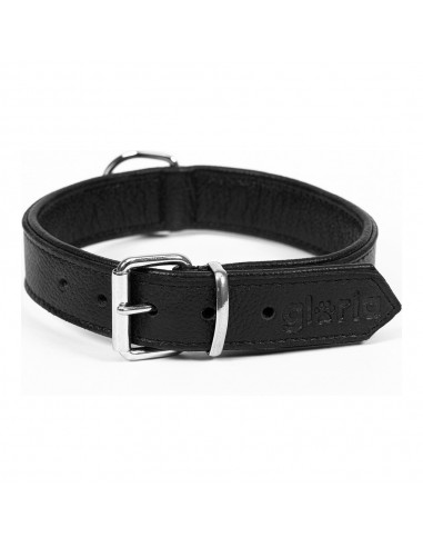 Collier pour Chien Gloria Drymilled Noir (35 x 1,5 cm)