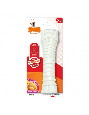 Jouet pour chien Nylabone Dura Chew Texturisé Poulet Nylon