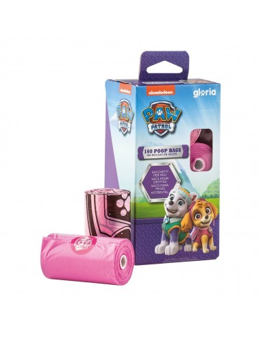 Sacs d'hygiène The Paw Patrol 22,8 x 33 cm Chien Violet (8 x 20 uds)