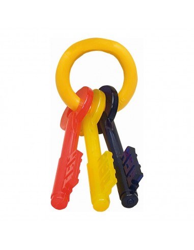 Jouet pour chien Nylabone Clés Bacon Taille S Nylon Thermoplastique Chiots