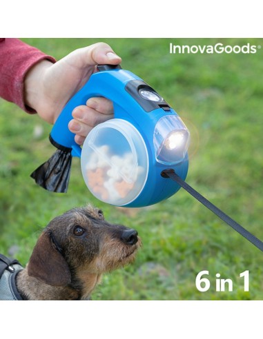 Laisse de chien rétractable 6 en 1 Compet InnovaGoods