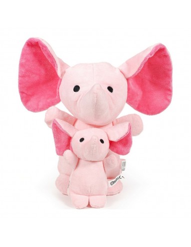 Jouet pour chien en peluche Gloria Hoa Rose Eléphant Polyester Feuille de Mousse