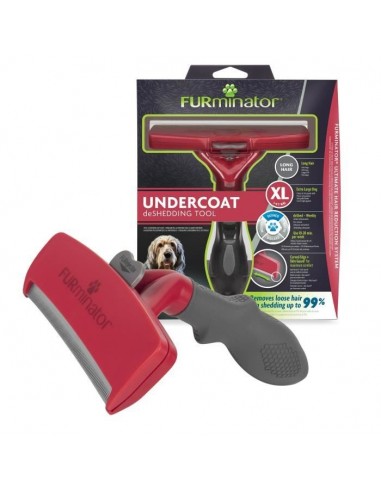 FURMINATOR Outil de Toilettage - Elimine 90% des poils Morts - Nettoyage en 1 clic - Pour chiens de tres grande taille a poils