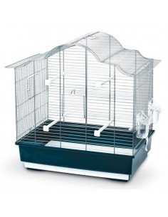 KERBL Cage a oiseaux Gabbia Sophia - 57x36x56cm - Bleu foncé