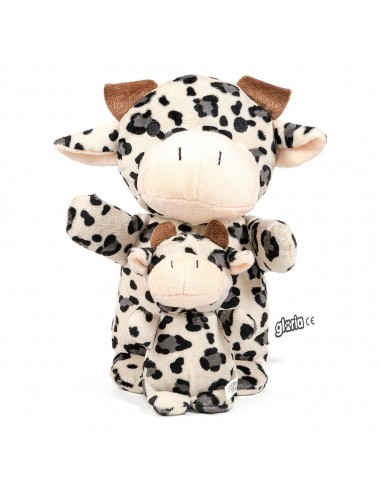 Jouet pour chien en peluche Gloria Marvel Polyester Vache Feuille de Mousse