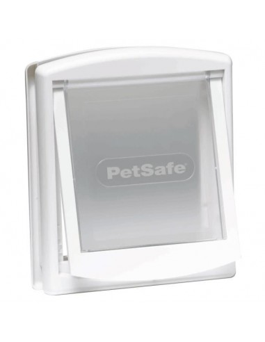 PETSAFE Porte Staywell a 2 positions - Blanc - Pour chat jusqu'a 18 kg