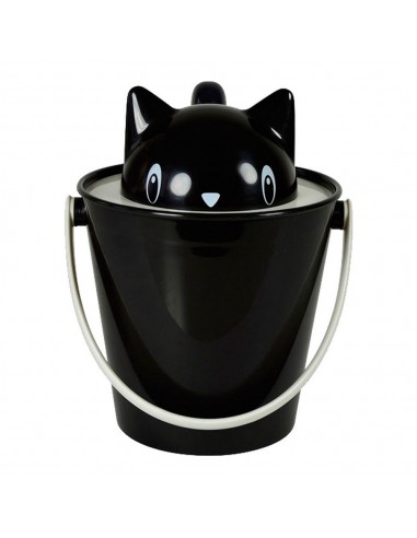 Seau de conteneur United Pets Chat Noir polypropylène (20 cm)